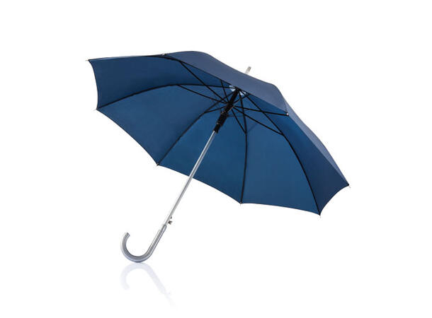 Deluxe 23" aluminium paraply blå 